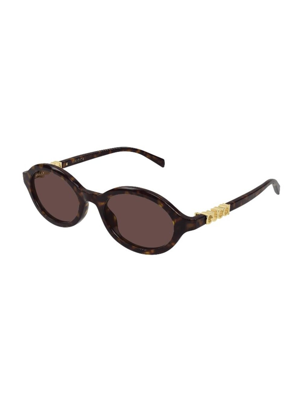New Gucci Women's Sunglasses Havana Brown Lens Acetate Frame GG2153S 002 51